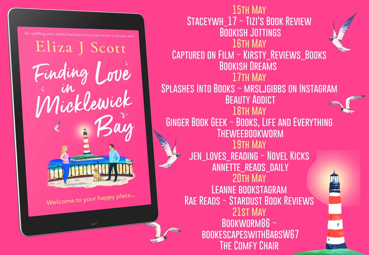 💗💛💗'An absolutely gorgeous book that will keep you glued to the pages,' says Bookwormwhitlock over on Insta! What a wonderful way to wrap up the Finding Love in Micklewick Bay #BlogTour! Why not click the link & take a peek?💗💛💗 instagram.com/p/C7PG01Eo7oG/…