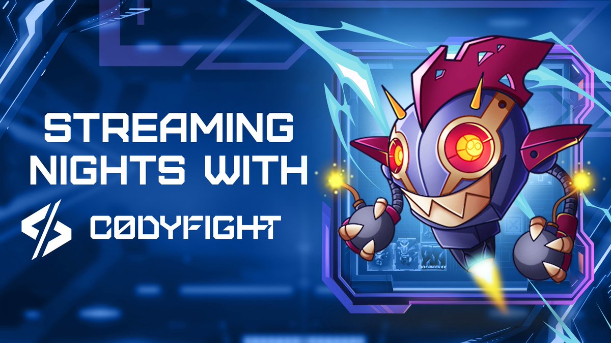 💣 It’s time for streaming game nights! We have the game, we have the community, and we have a MASSIVE 100,000 $CTOK tournament going live. Jump into Discord and get ready for the best time possible. Be part of the action: discord.gg/codyfight