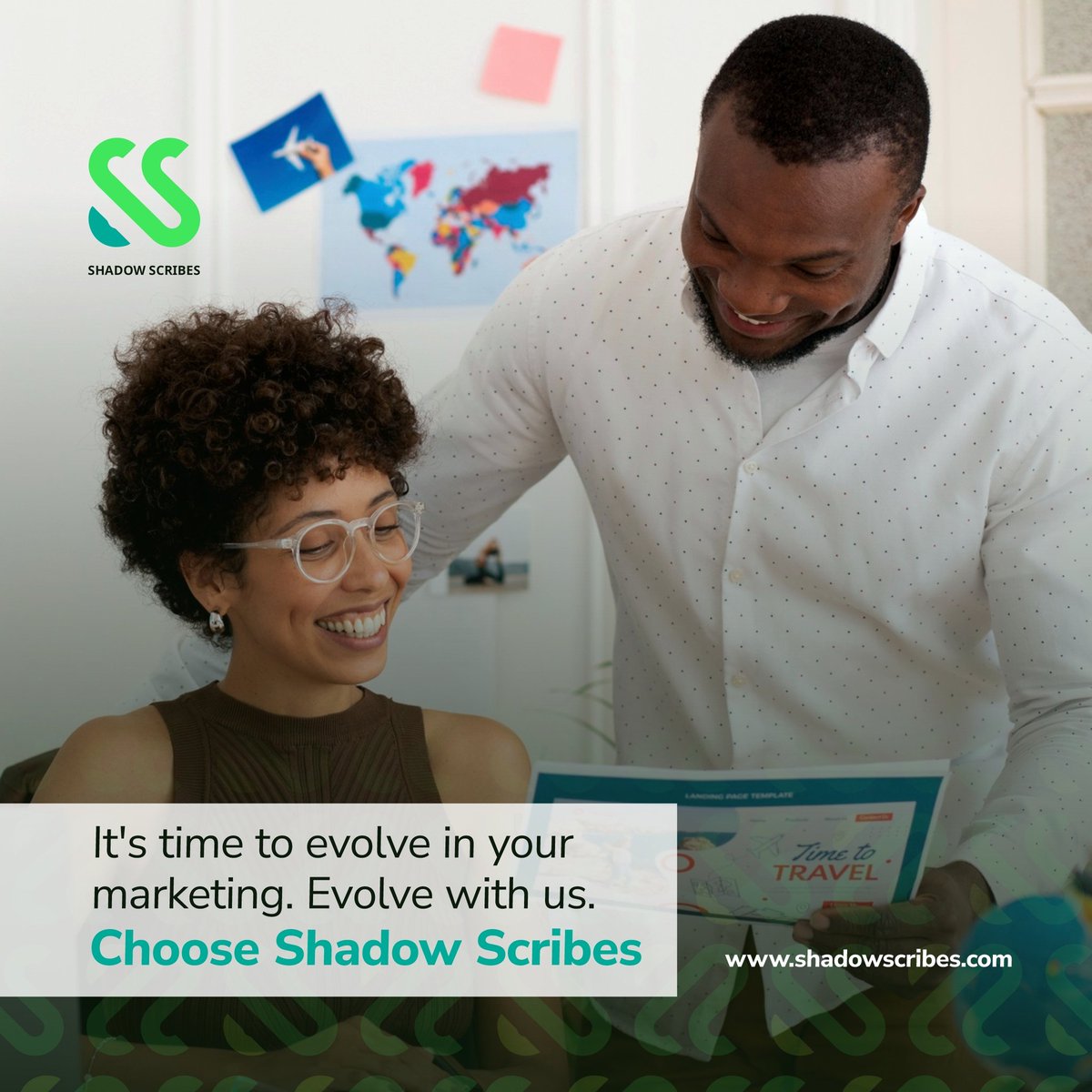 Shadow Scribes is the new catalyst for evolution in the marketing world. We are leading the charge, setting new standards, and rewriting the rules of engagement when we handle your brand.