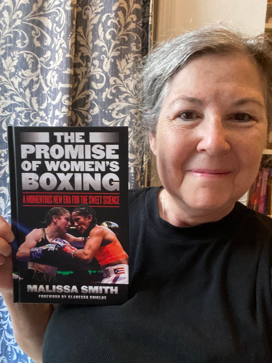 Just received my preview copy!!! I am incredibly grateful to so many people for their support. I am also humbled to be able to write about women who box. Their courage, perseverance, and insistence that they belong in the ring continue to fuel my passion. #womensboxing