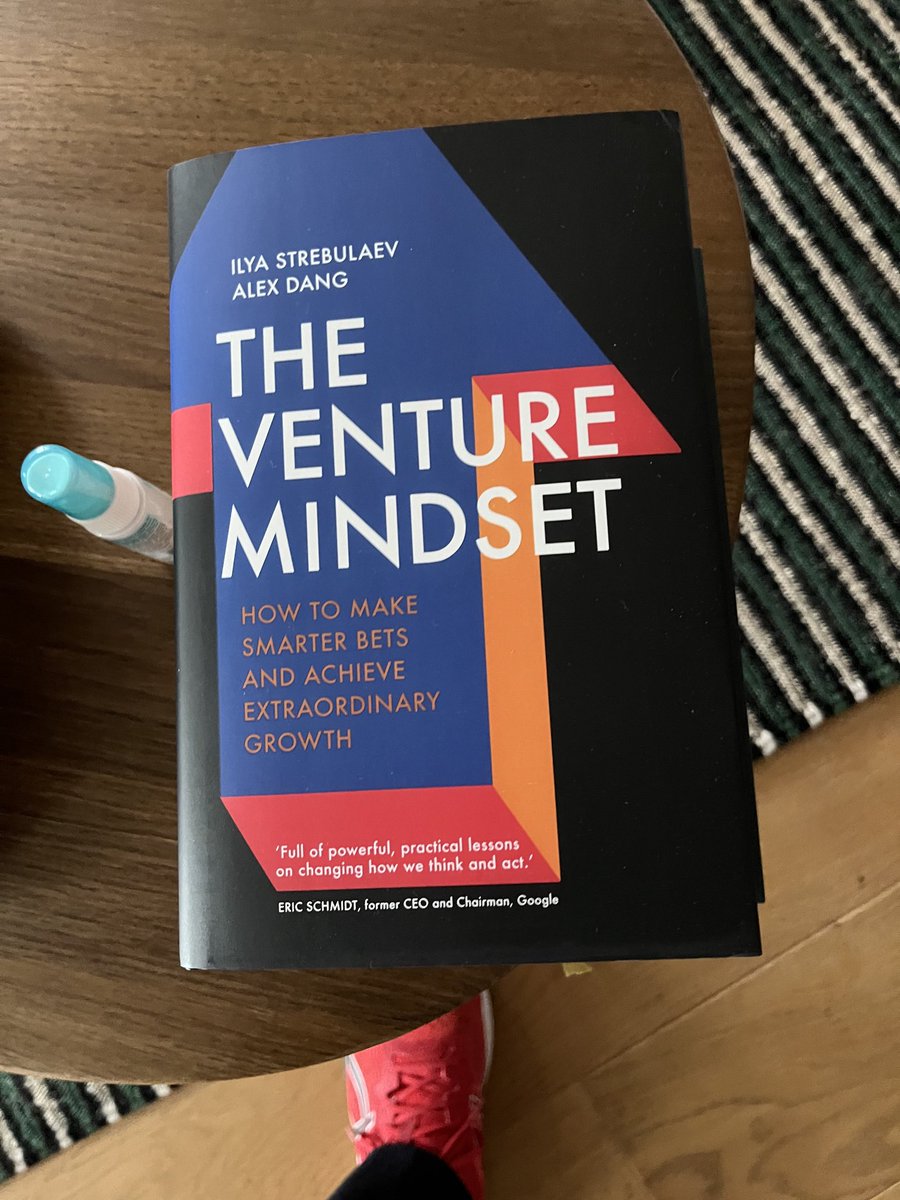 If you are interested in venture capital, this really is the book to read. Out this week ! Helped me understand the risk business a whole lot better