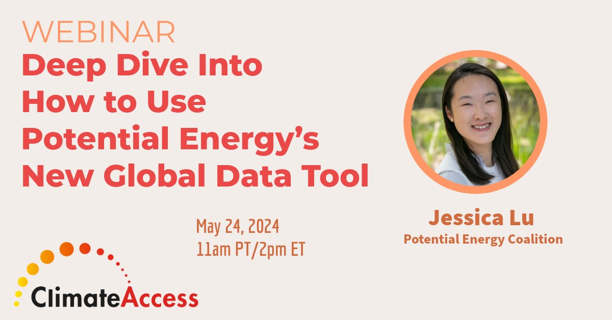 climateaccess's tweet image. Register for the webinar to learn about @PE_Coalition's new global data tool - the impact of different climate narratives and values and principles when it comes to tradeoffs. bit.ly/4bK2jzy