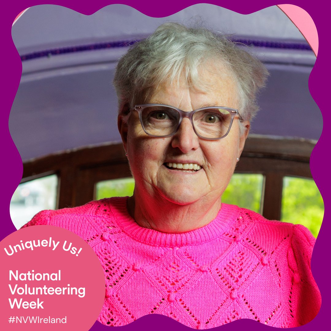 This is Kathleen McCullagh from SVC “Knitting Natters”

Kathleen says, “I find it gets me out of the house. I like meeting the other volunteers; the whole social integration and of course the cuppa.”

#nvw2024 #uniquielyus #NVWIreland #sligovolunteers @volunteerireland