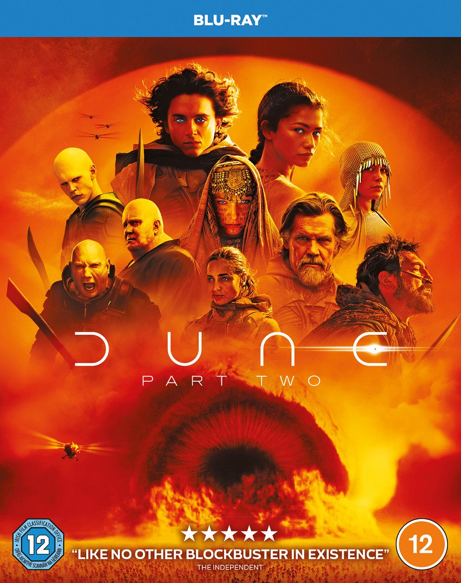 Win Dune: Part Two on Blu-ray. Details here bit.ly/3VaxlLB #competition #Dune #DunePartTwo #win #DenisVilleneuve #TimotheeChalamet #Zendaya #AustinButler #FlorencePugh #film #Bluray RT