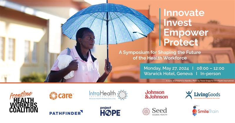 #WHA77 marks a pivotal time in global health. Political declarations from recent UN HLMs, #PandemicAccord, & other mechanisms all necessitate a robust health workforce. Kick off WHA at our symposium focused on actions needed to #InvestInHealthWorkers. ✏️ eventbrite.com/e/innovate-inv…