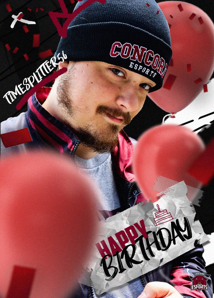 We would like to wish our Program Director, Austin Clay a very Happy Birthday‼️🎂 Thank you for everything that you have done to make Concord Esports what it is today!🎉 #bringthepassion #bleedmaroon