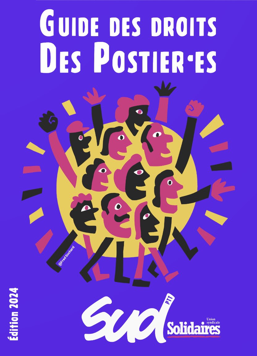 Le nouveau guide des droits des postier·es est disponible ! en attendant la version papier (sous presse), retrouvez le flipbook téléchargeable en PDF sur :
sudptt.org/guidesd/GuideP…