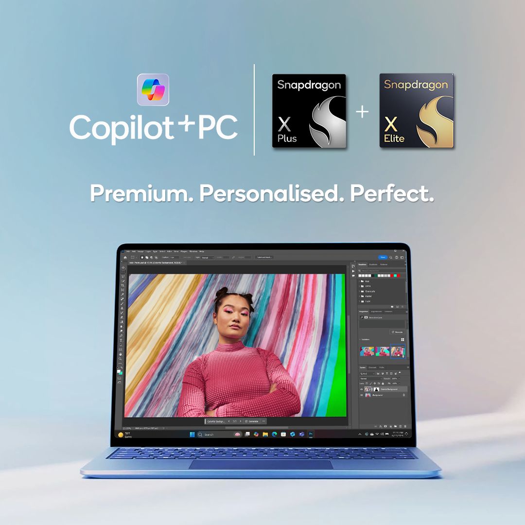 With over 20 Copilot+ PCs announced today, we're leading the way with the #SnapdragonXSeries. The potential is limitless, from unmatched #AI capabilities to top-notch CPU performance and more. Here's to a future filled with PC excellence. A proud moment for #TeamQualcomm!