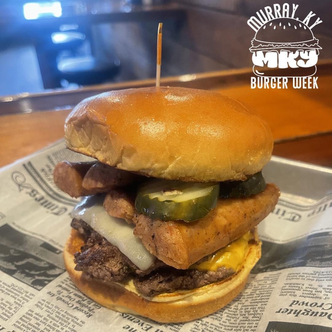 🍔MKY Burger Week🍔- - The Keg MKY   

The Spicy Gator Smash

See ALL specialty burgers/pizza here &gt;&gt;&gt; tourmurray.com/murrayburgerwe…

#MKYBurgerWeek #MurrayKY #MurrayKentucky #NTTW24 #TravelKY