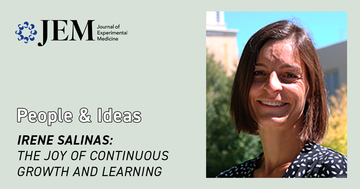 .@DrSalinasLab @UNM uses multiple animal models to study nasal immunity and neuroimmune interactions in the olfactory–central nervous system axis in response to microorganisms. @Lucie_JExpMed spoke w/ Irene for the latest #PeopleAndIdeas ➡️ hubs.la/Q02xZTy_0 #WomenInSTEM