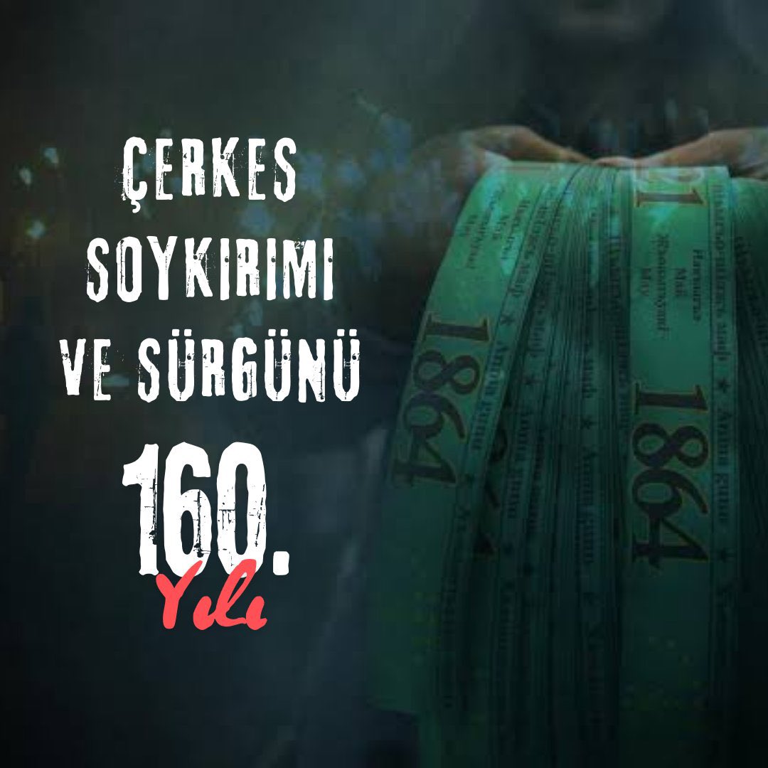 21 Mayıs 1864 Çerkes Soykırımı ve Sürgünü, insanlık tarihinin karanlık sayfalarından biridir. 

Unutmadık, unutmayacağız..
