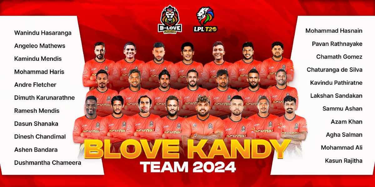 BLOVE Kandy Teem 2024