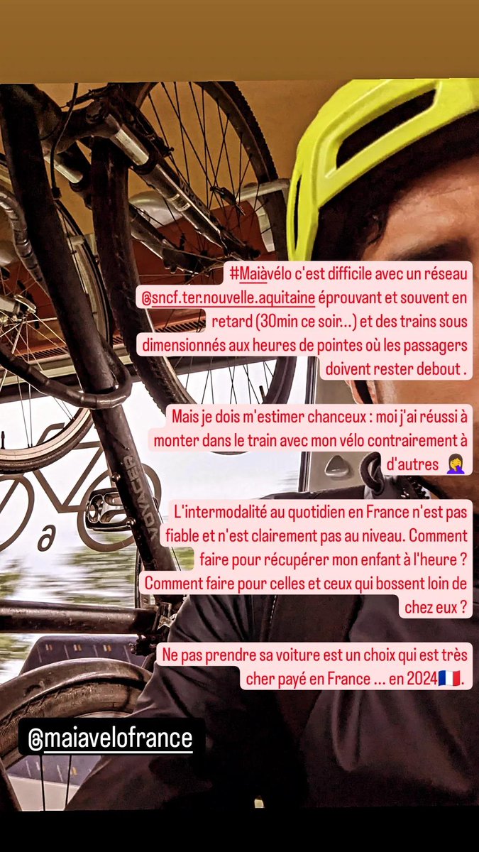Ma hantise ? C'est de savoir si demain ça va recommencer.

<a href="/TERNouvelleAQ/">SNCF Voyageurs TER NOUVELLE-AQUITAINE</a> 
<a href="/SNCFReseau/">SNCF Réseau</a>