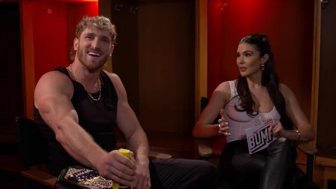 Image from WWE’s The Bump (@WWETheBump)
