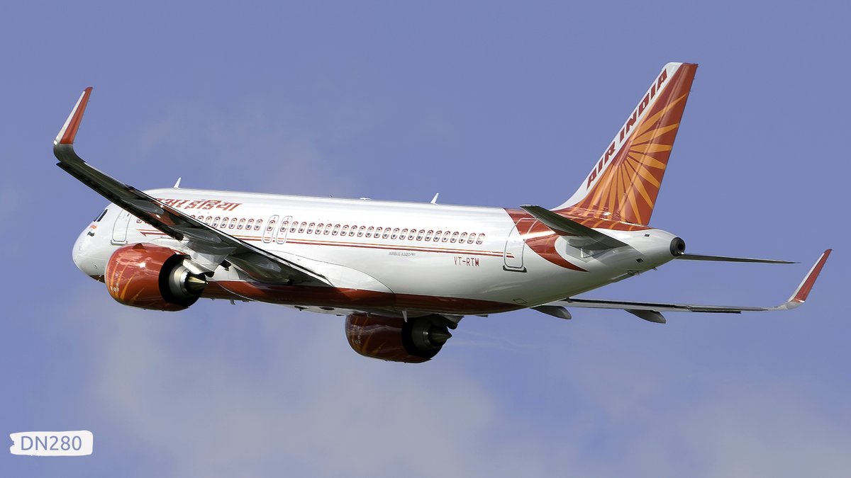 The home of @Airbus is #Toulouse will not see the old @airindia livery ever again !
VT-RTM spotted by @dn280 as it departed for #Delhi - @DelhiAirport is the last #Airbus aircraft to be painted and delivered in the old livery.
#AvGeek