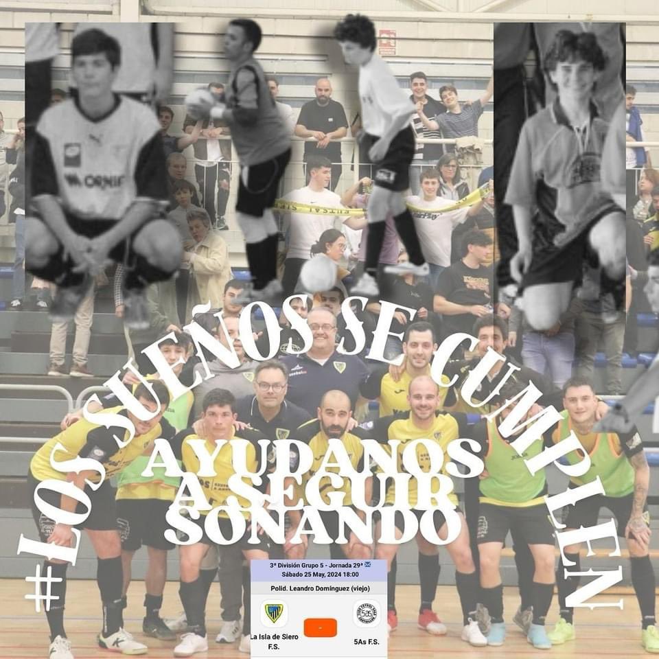 efs_siero's tweet photo. Ultimo en casa y una victoria, para cumplir un sueño. Algunos integrantes de la plantilla, ya consiguieron el sueño de unos niños, que desde las categorías inferiores, sueñan con el día, debutar con el primer equipo y ser capitanes.
Poli viejo sábado a las 18.00 el 25 de mayo!! https://t.co/GUTcW12q1z