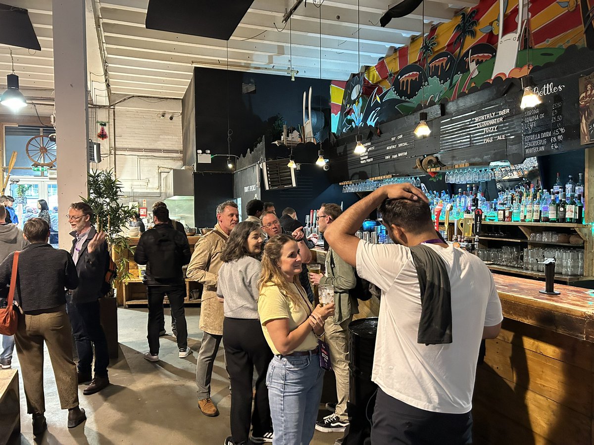 pierreSN's tweet image. We&apos;re on @NoCodeUK After-Party by @nocodedrinks 

Find is in the back. We&apos;ve taken over the terrace.
#NoCodeUK #NoCodeDrinks