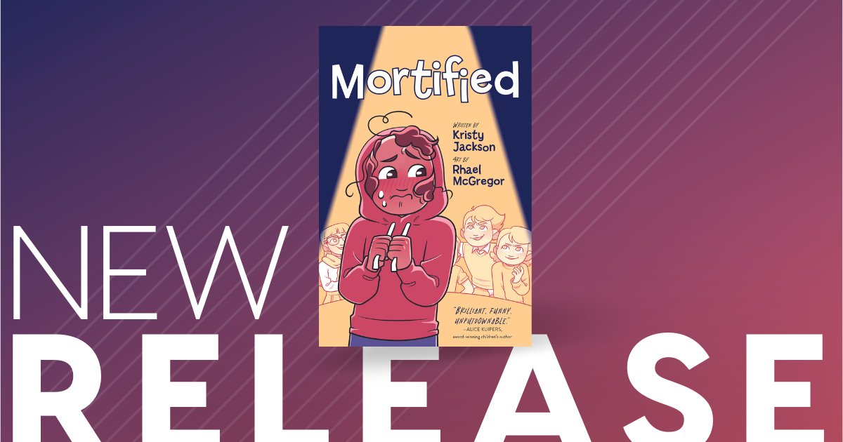 If your young reader loves Remarkably Ruby and Diary of a Wimpy Kid, we have a book for you! On sale today, #Mortified brings together comedy in cringe as a young girl works towards facing her fears. Learn more and order your copy here: bit.ly/3UpRYBN