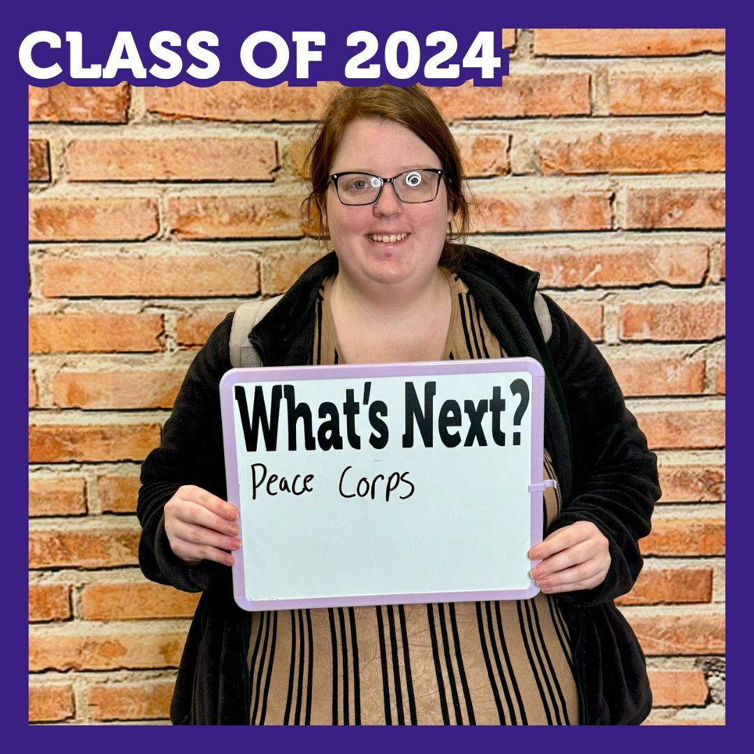 Congratulations to Keelyn Riggs ’24 on joining the Peace Corps! What a tremendous example of The Wesleyan Way! 

#Classof2024 #WhatsNext #TheWesleyanWay