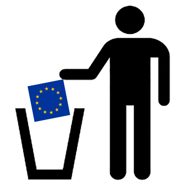 Die EU ist nicht reformierbar.
Sie ist nicht recyclebar.
Sie gehört in den Sondermüll!
#dexit #pdv