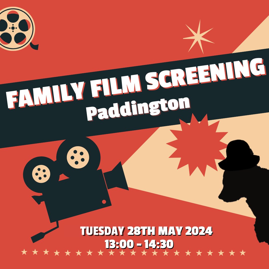 Join us for a screening of Paddington in our library. Tickets cost £5 each and children must be accompanied by an adult. You are welcome to bring your own snacks and drinks in lidded containers. For more information and tickets go to: museum.maidstone.gov.uk/whats-on/event… #MaidstoneMuseum
