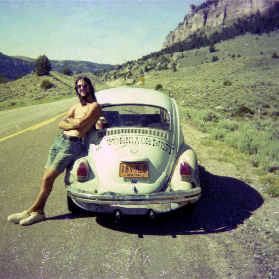 Go on a road trip in the summer of ‘74 soundtracked by the freshly-released ‘From the Mars Hotel’ with new high school graduate & future @thesonicyouth co-founder @leeranaldo on the Good Ol’ Grateful Deadcast. Look closely & check out the homemade Stealie on the back of Lee’s VW.