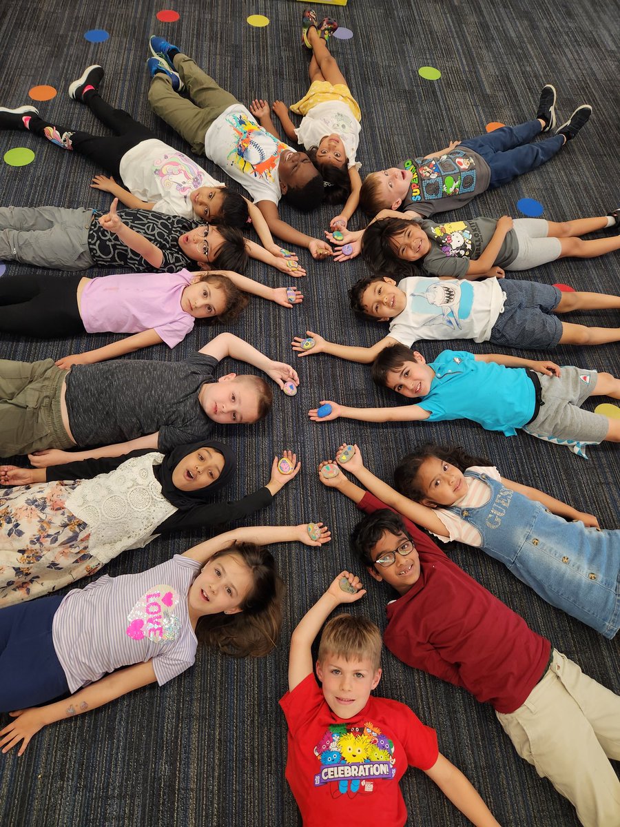 Kindness Rocks at Camp Camacho!