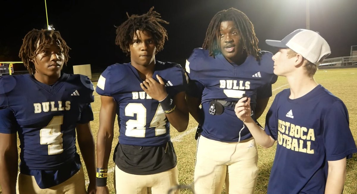 West Boca’s running back room is STACKED 😳 As of today, all three running backs below have been offered by FIU. It’s not just the Javian Mallory (@mallory_javian3) show out west. Learn the names: Jacorrion McCrary (@jacorrion_4) and Jayden Lockhart (@Jaylock777).