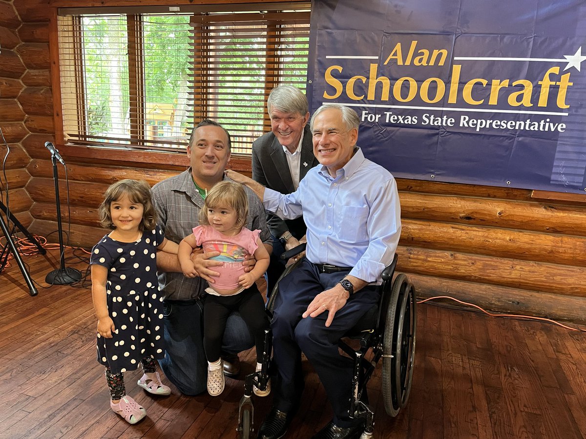 📍 Cibolo

Great to get out this morning to support @Schoolcraft4TX’s campaign for HD 44.

Together, we’ll put Texas on a path to strengthen border security and eliminate property taxes.

Vote early for Alan today! Find your nearest polling location: 

votetexas.gov/voting/where