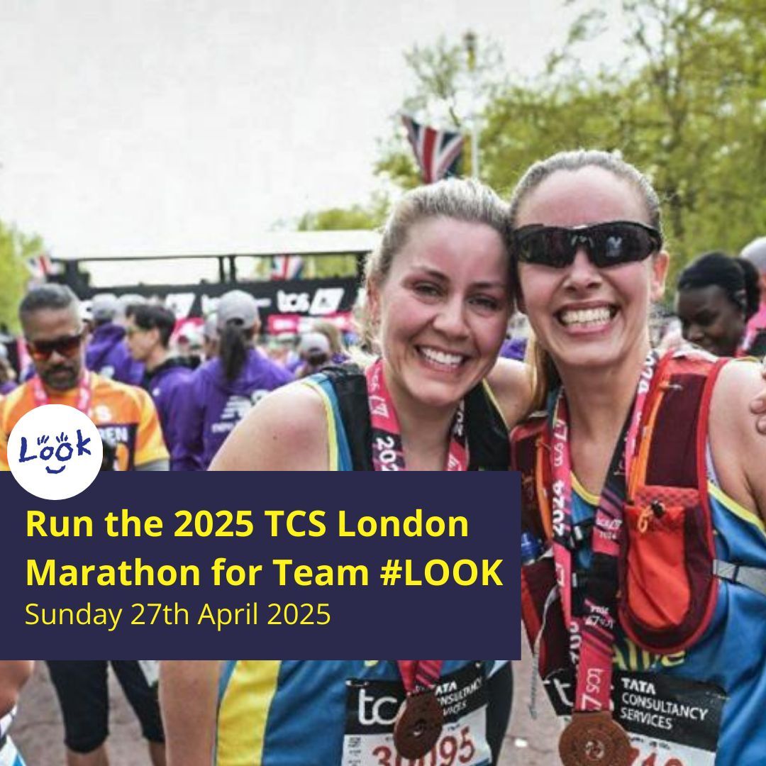 750,000 people cheering you on as you pound the pavements of London, passing iconic landmarks all in aid of supporting LOOK so we can continue helping visually impaired young people to thrive, register for your place at the 2025 TCS London Marathon today! buff.ly/4bHUbja