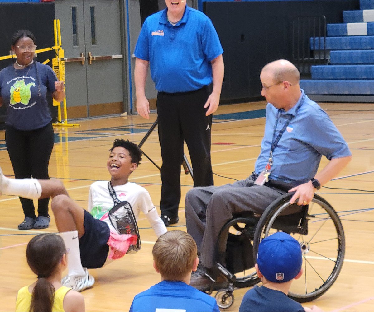 JIm Basketball Jones assembly was so much fun!