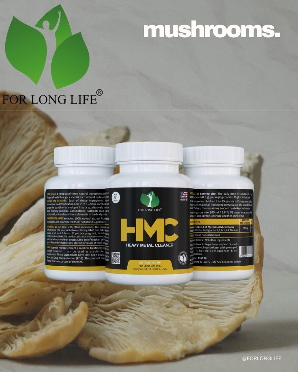 For_Long_Life's tweet photo. What Are Beta-Glucans?They are primarily found in the cell walls of mushrooms. Beta-glucans can bind to heavy metals,forming complexes that can be more easily excreted from the body. Thischelation process helps in reducing the overall burden of heavy metals in tissues and organs. https://t.co/LL2zHaT07v