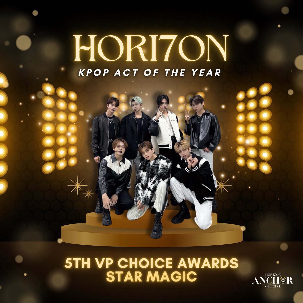 Congratulations HORI7ON for winning the K-POP ACT OF THE YEAR award at the 5th VP Choice Awards. The entire Anchorville community is celebrating with you in this notable feat!

We would also like to extend our gratitude to our Anchors who supported and voted for our best boys.