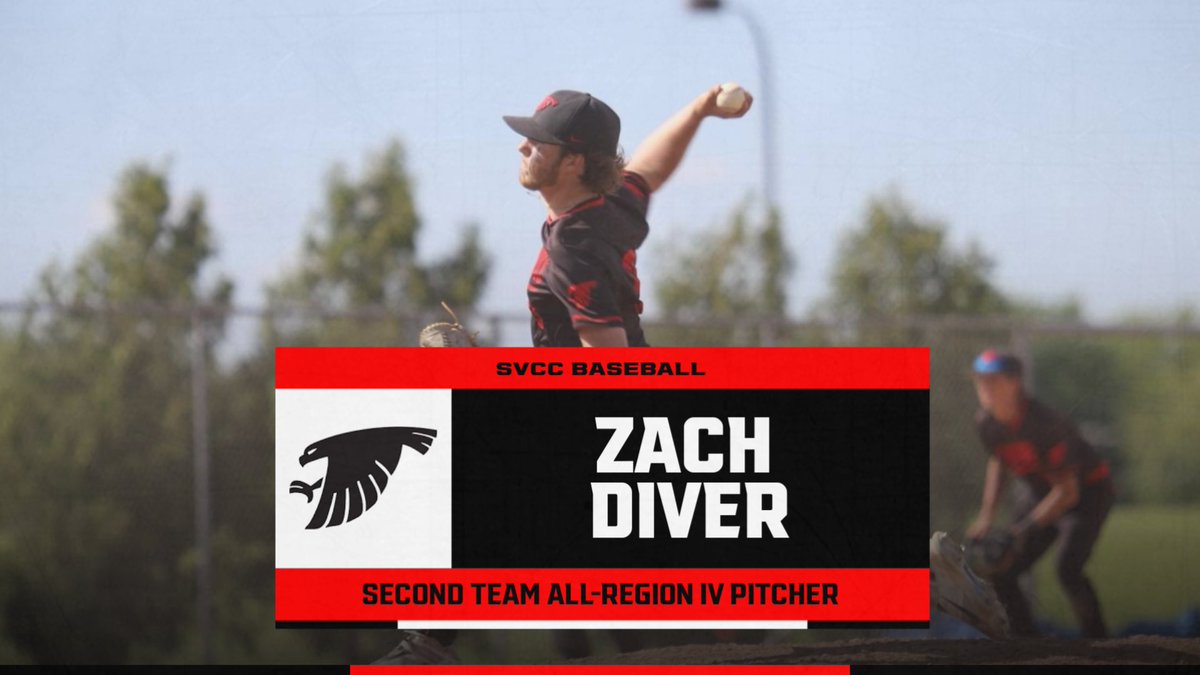 Congrats to @DiverZach on earning 2nd Team All-Region honors on the mound. Well deserved after a slew of complete games, a no hitter, and other bulldog type performances. Has been a pleasure working with you and watching you pitch every 6-7 days.
