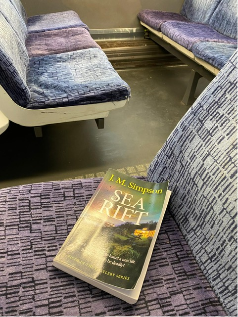 JMSimpsonauthor's tweet photo. Love it when I get sent these - evidence of them "out in the wild!" 
#searift #writingcommunity #BooksWorthReading #crimefiction #suspense #thriller #crime #BookX  #castleby #tenby #crimethriller #crossgenrebook
#searift #booktwitter #readingcommunity https://t.co/YPkdqHHsEy