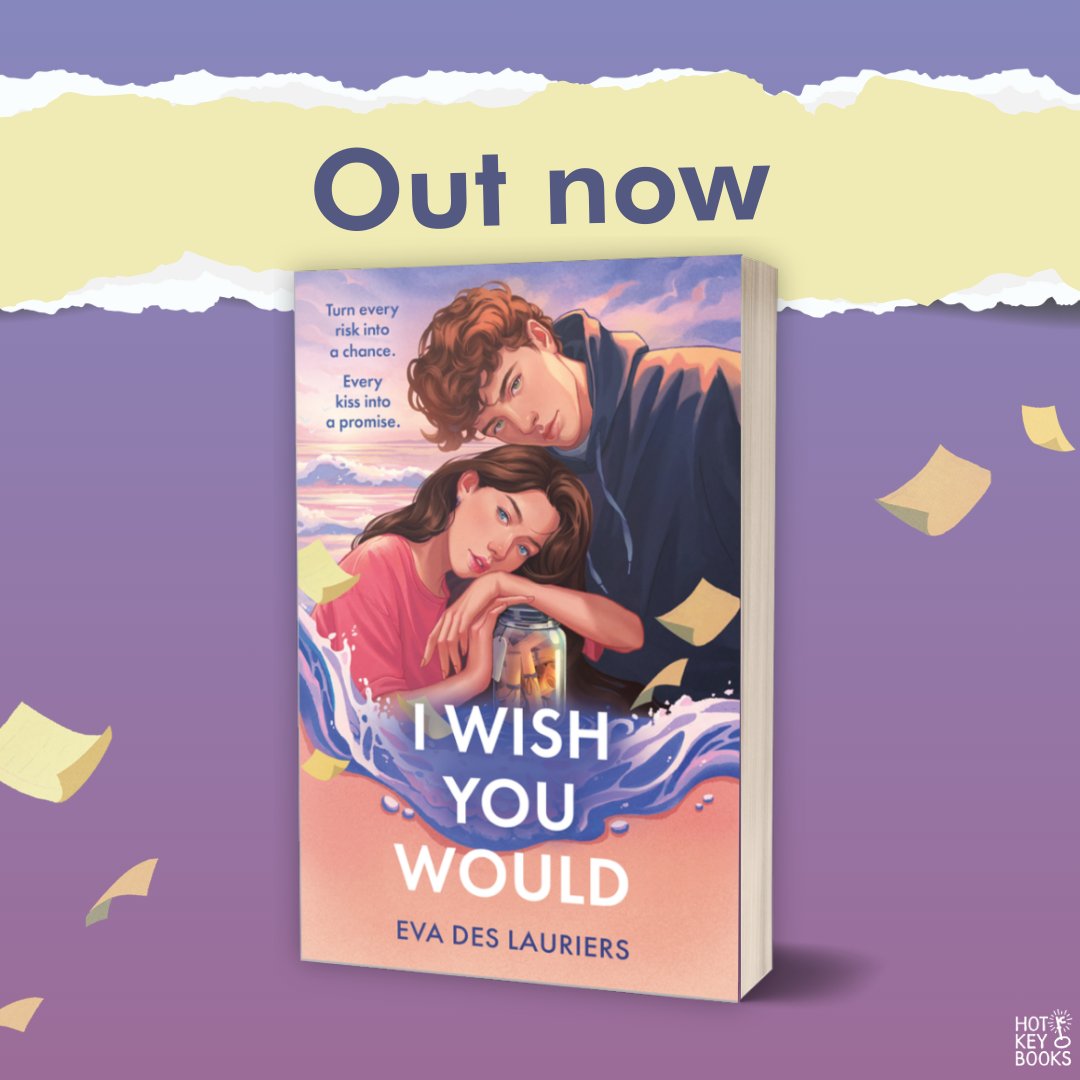 Happy book birthday to I WISH YOU WOULD by Eva Des Lauriers 🌊 The dreamiest, swooniest YA romance is out now! Full of secret crushes, summer sunsets and possibilities... And you can grab I WISH YOU WOULD for 99p on the Kindle store! lnk.to/IWishYouWould