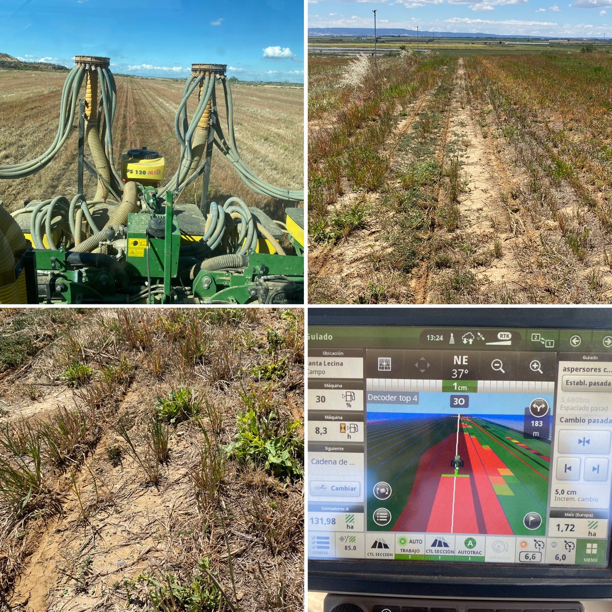 Agrarium (@agrariumcm) on Twitter photo - Aplicación previa de glifosato con bajo volumen de caldo.
- Siembra directa de maíz.
- Fertilizante localizado reduciendo la dosis en las zonas con mayor acumulación de sales.
Ahora a esperar el resultado.
#agricultura #maiz #cereal
<a href="/TimacAGROEspana/">Timac AGRO España</a> - Aplicación previa de glifosato con bajo volumen de caldo.
- Siembra directa de maíz.
- Fertilizante localizado reduciendo la dosis en las zonas con mayor acumulación de sales.
Ahora a esperar el resultado.
#agricultura #maiz #cereal
<a href="/TimacAGROEspana/">Timac AGRO España</a>