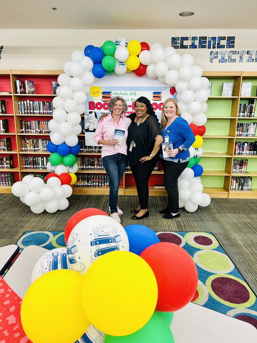 Nichols Jr High (@nicholsmustangs) on Twitter photo Book-A-Palooza is still in progress!
Thank you Emily Ware & School Leadership for visiting the Nichols JHS Library to see the many smiling faces with their free books.
<a href="/NicholsMustangs/">Nichols Jr High</a>
<a href="/ArlingtonISD/">Arlington ISD</a>
@aisdlibsrv
@nicholsjhslibrary Book-A-Palooza is still in progress!
Thank you Emily Ware & School Leadership for visiting the Nichols JHS Library to see the many smiling faces with their free books.
<a href="/NicholsMustangs/">Nichols Jr High</a>
<a href="/ArlingtonISD/">Arlington ISD</a>
@aisdlibsrv
@nicholsjhslibrary
