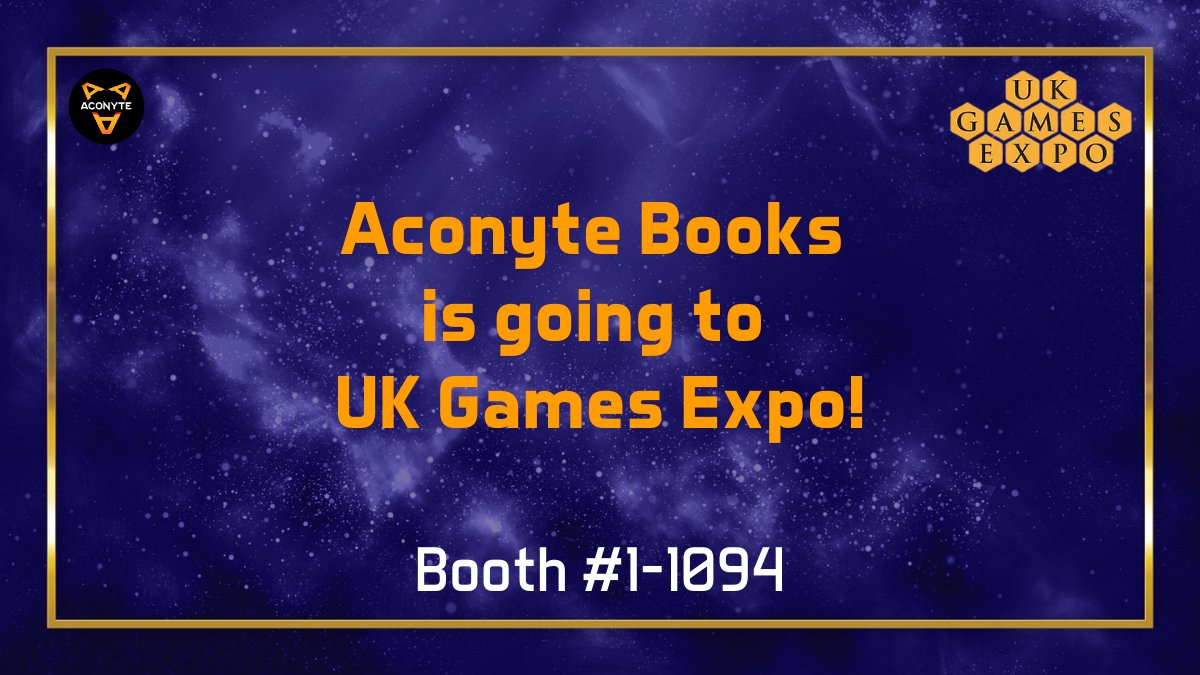 Our team is incredibly excited to have a stand at @UKGamesExpo this year! We’ll be selling all our titles at stand 1-1094 and are especially excited to have some amazing Show Exclusives that aren’t available anywhere else in the UK! Stay tuned for more!!! ⁠