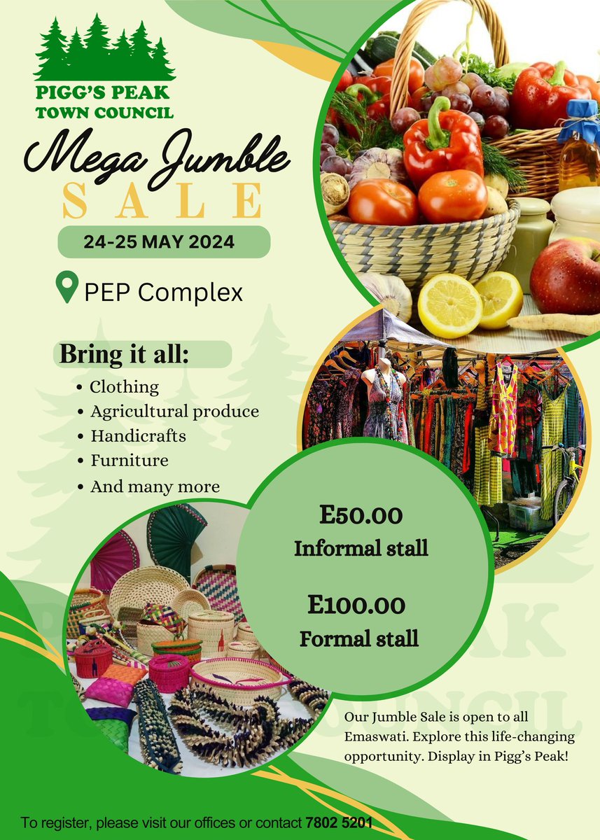 📢Mega Jumble Sale