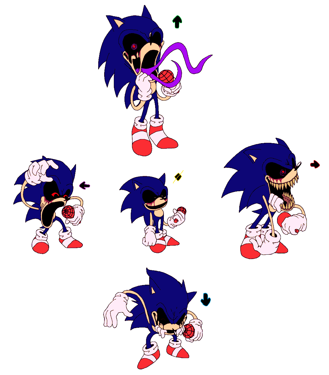 Grimbo Sprites redraw (in my way) #sonicexefnf #sonicexe #execommunity