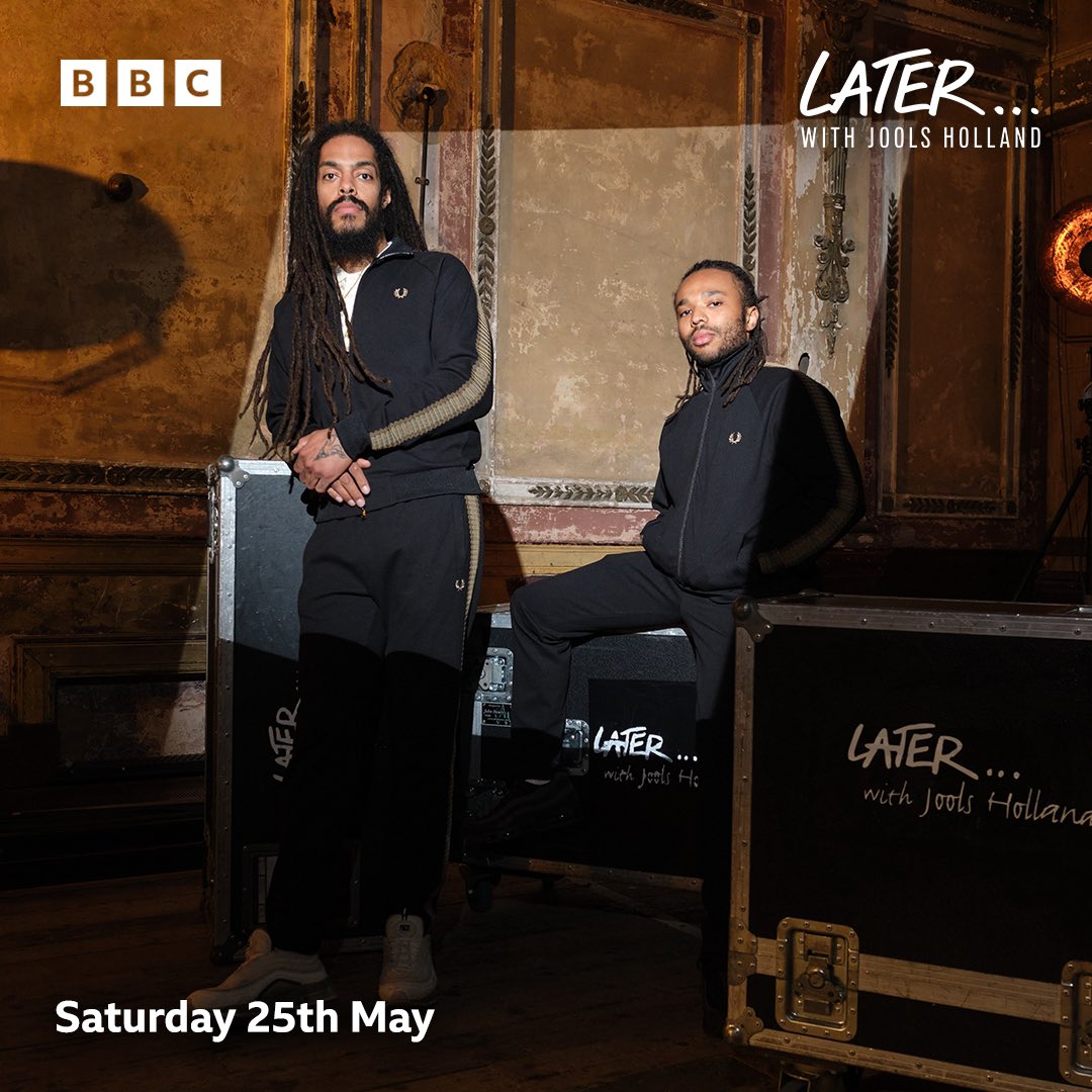They let the Fred Perry Mafia on TV. You can see us perform on Later with Jools Holland this Saturday, 25th May, on BBC2 and iPlayer at 10:25pm.