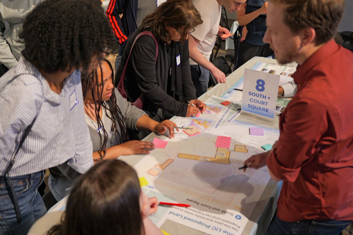 Thanks to everyone who joined us + @CMJulieWon at @MoMAPS1 to discuss the draft land use framework for the #LongIslandCity Neighborhood Plan!

After a presentation, we had focused conversations about different parts of the study area.

See the framework at licplan.nyc/landuse-framew…