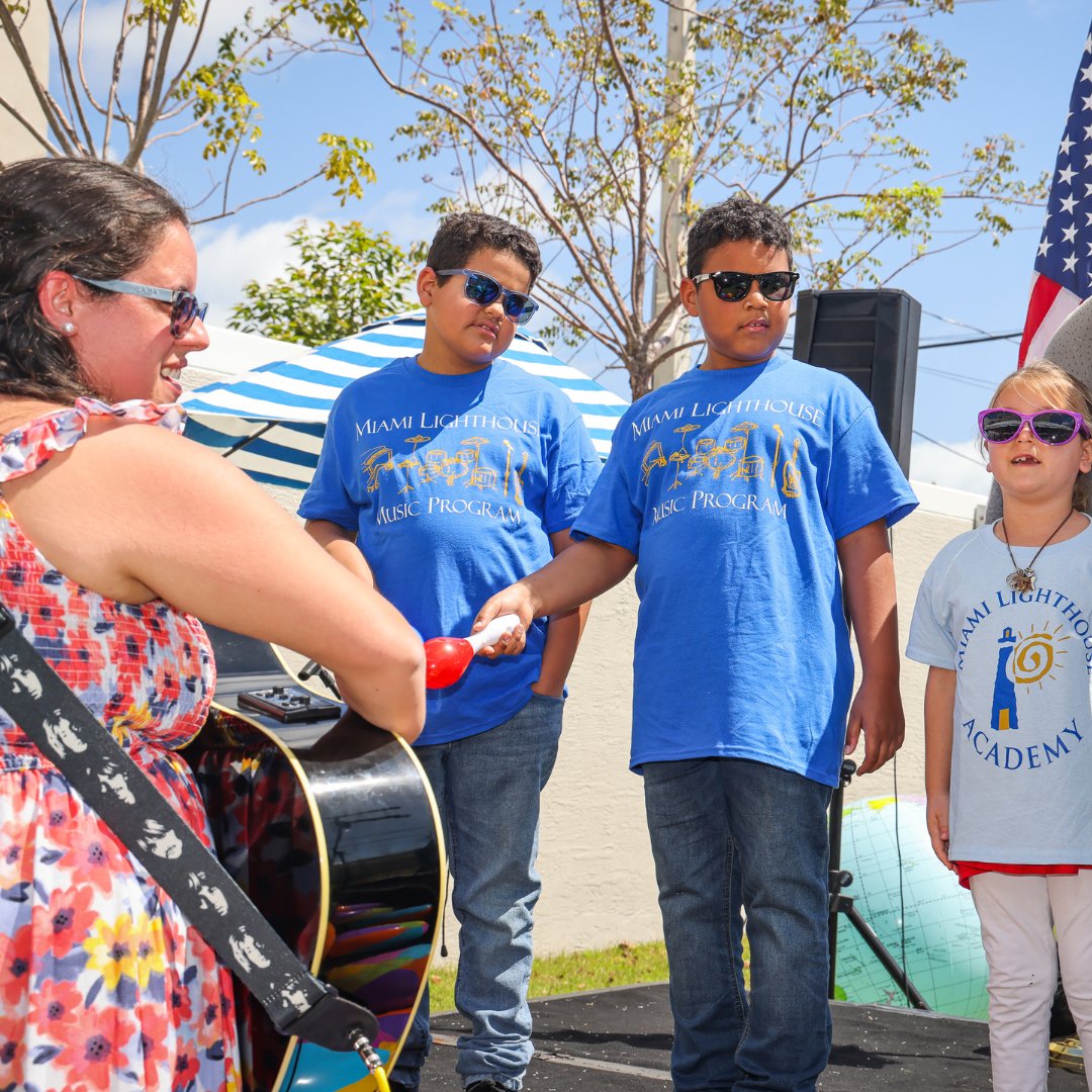 Miamilighthouse's tweet photo. A victory for our Miami Lighthouse Music Programs! We are honored to announce that we have been awarded $30K to support our Music Education Program by @NEAarts! 🏆🎸👏👏

Together, we prove #itspossibletoseewithoutsight 💙 #MiamiLighthouse #MusicAccessibility https://t.co/R123LPLVah
