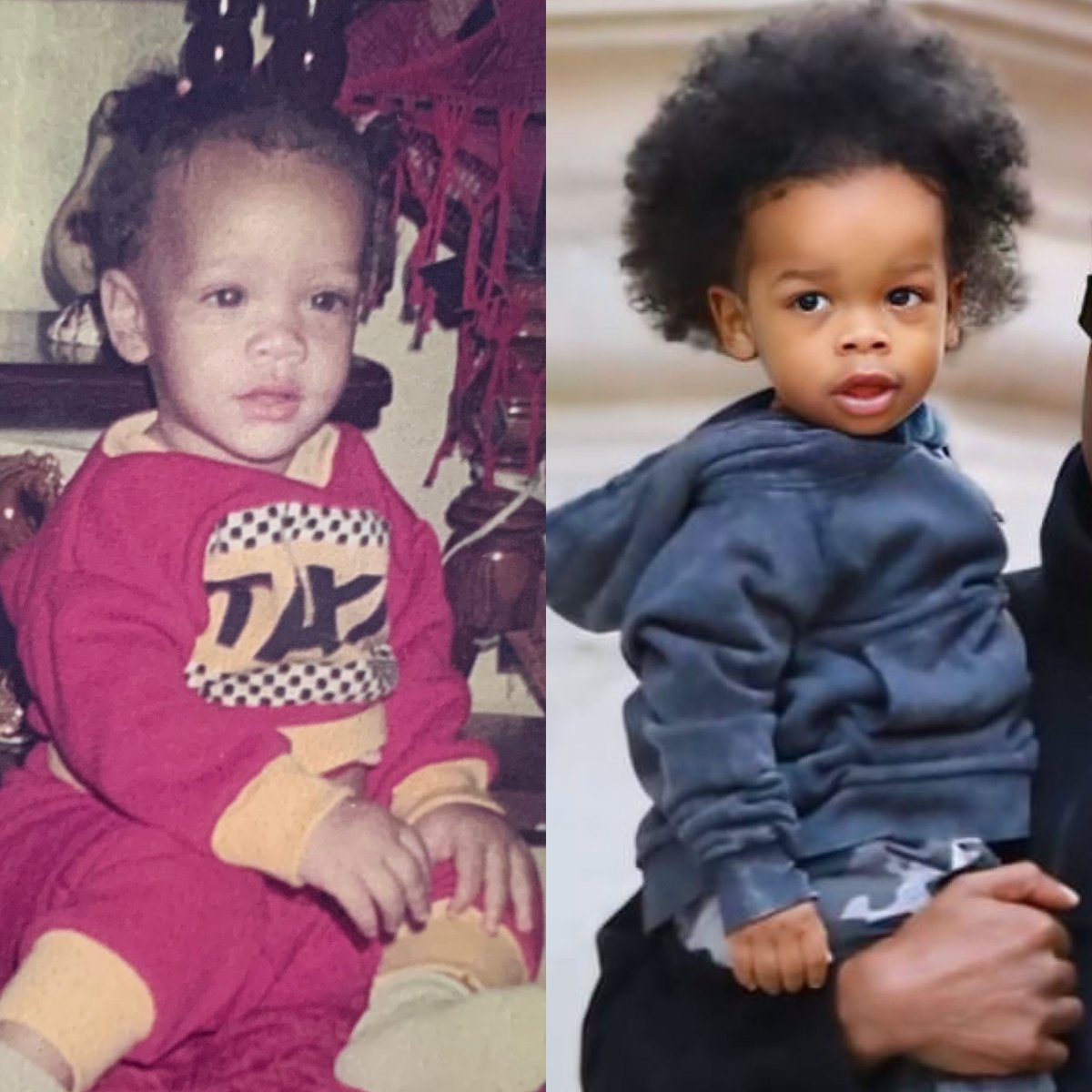 Rihanna and her son RZA 🥹