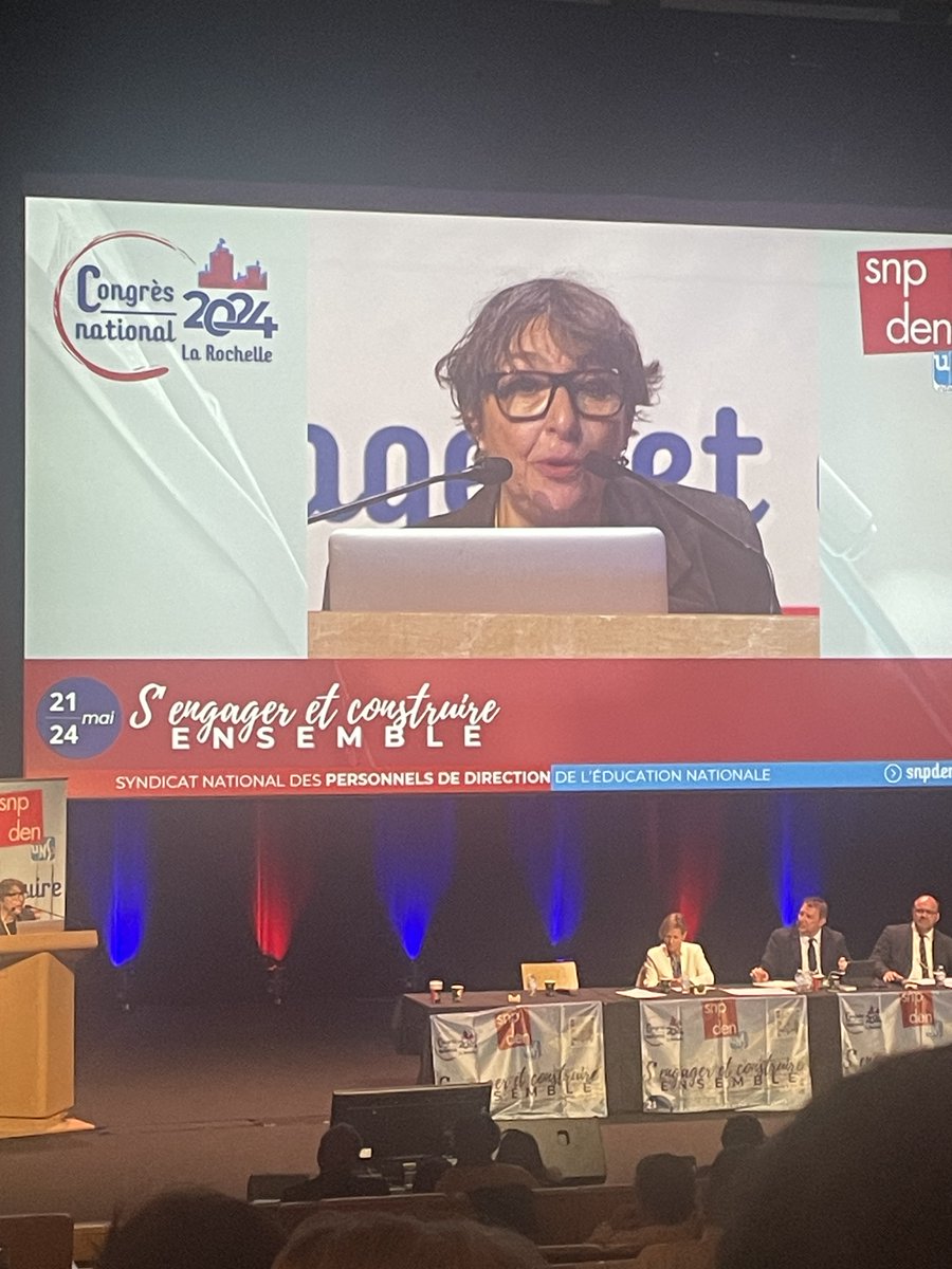 Bravo Sylvie . Une belle intervention au congrès de La Rochelle.