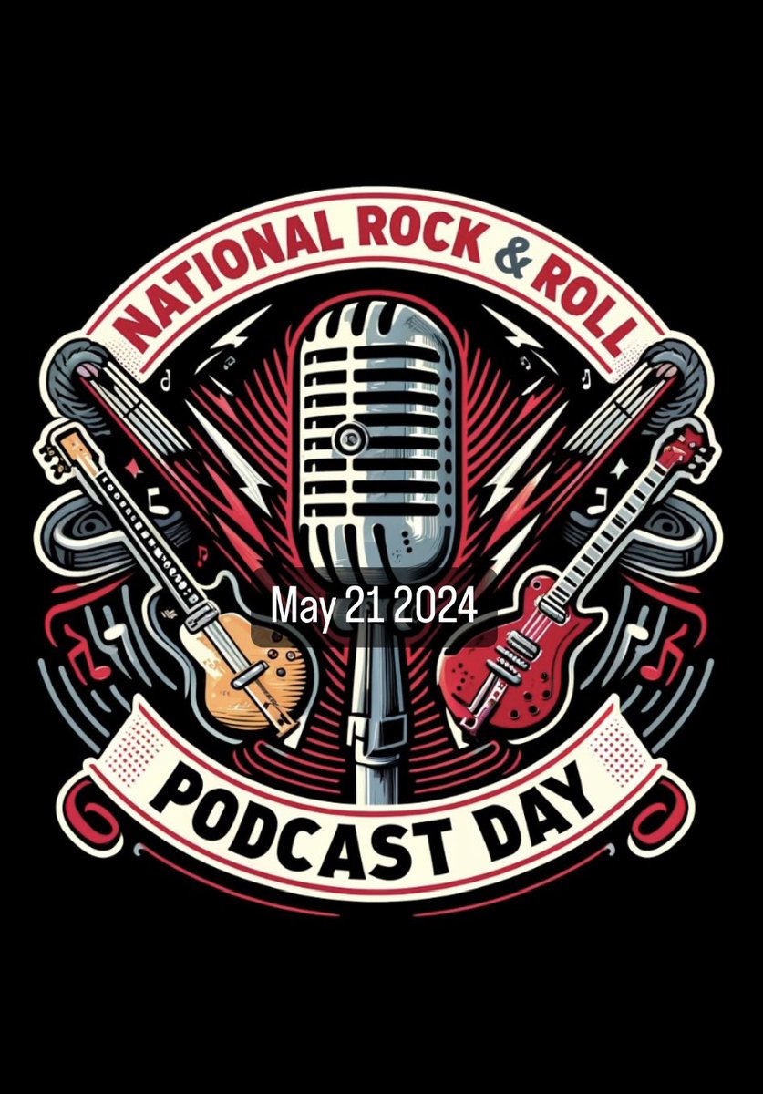 #nationalrocknrollpodcastday!
@stdspodcast @rockroulettepod @DecibelGeekPod @PodOfThunder @ddunchained @letitrollcast @rockhallpod @RockSavagePod @AV4APod @myweeklymixtape @r4podcaster @MusicRewindPod @PodcastWillRock @paltrowitz @albumnerds @PantheonPods