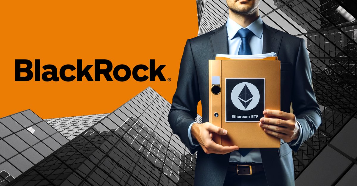 🚨 BLACKROCK CONFIRMS FILING FOR ETHEREUM ETF AFTER MAKING EDITS REQUESTED BY SEC
