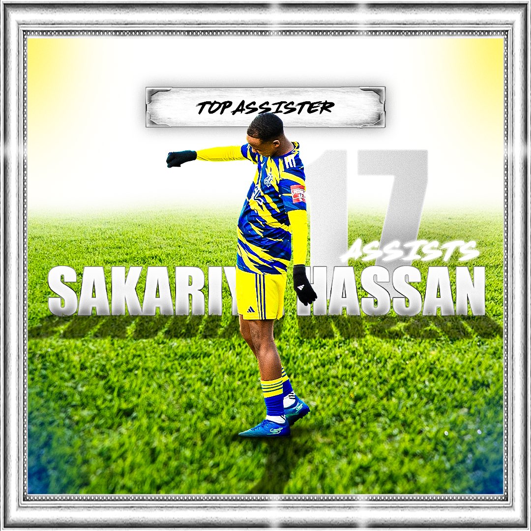 TOP OF THE STATS 🎯 <a href="/lukemp99/">Luke</a> // <a href="/SakHassan1/">Sak Hassan</a> 

After adding to his tally with the final goal of the season, the 🦜 hit 16 in 33 appearances for us this season - a goal on average every 131 minutes! 👏 

Meanwhile the 🇸🇴 starboy came within touching distance of <a href="/Toby_Aro/">Toby</a>’s assist