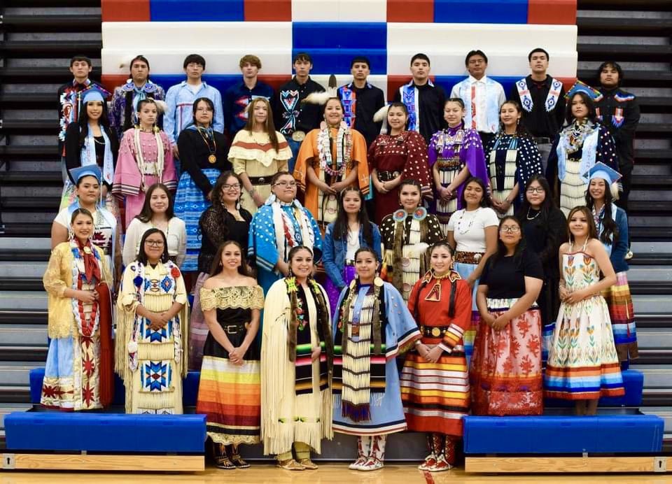 Won’t you please join me in congratulating Wyoming Indian High School Class of 2024. Thank you. 🙏🏾🪶